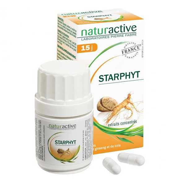 Naturactive Starphyt 30 Caps Τζινσεγκ&Κολα