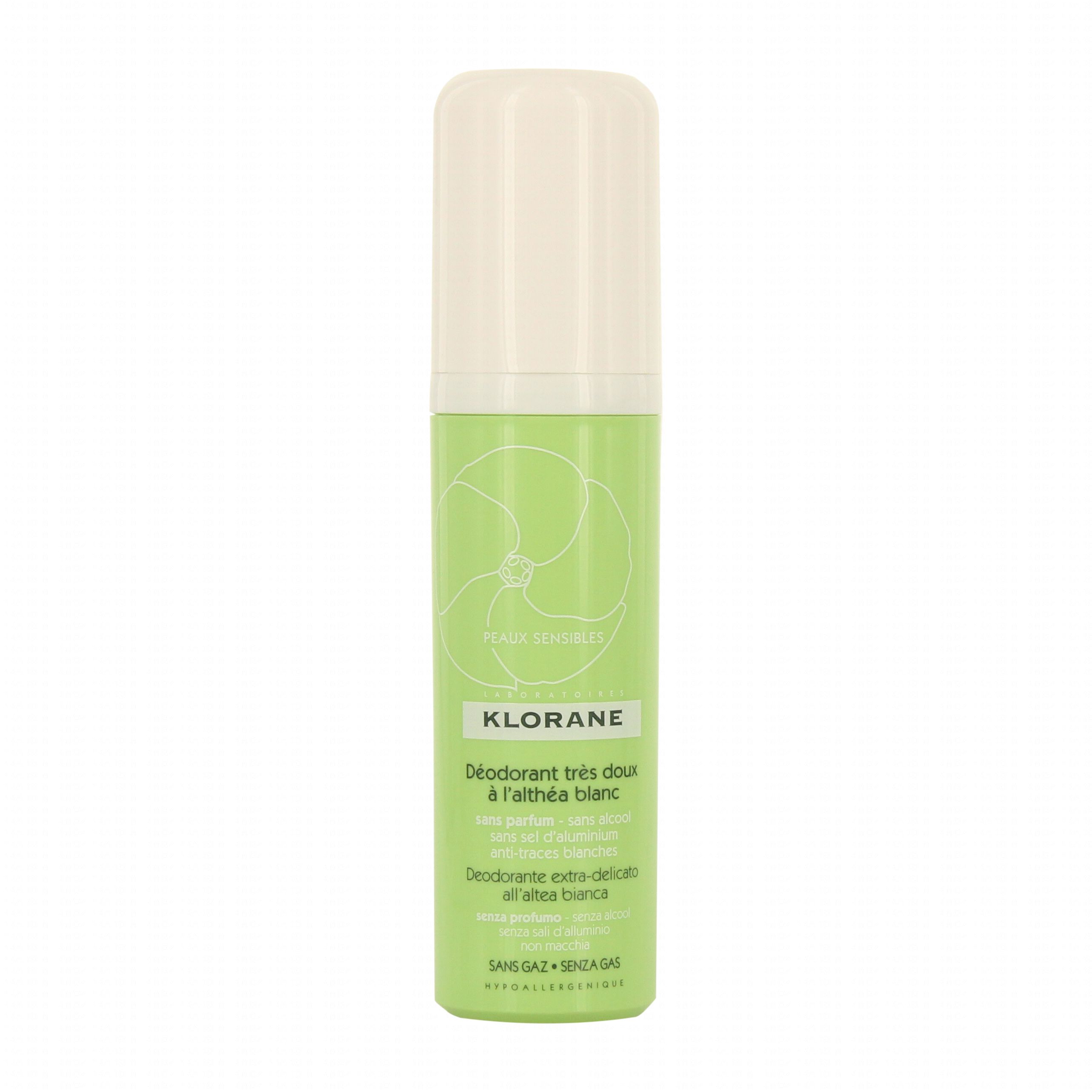 Klorane Deodorant Tres Doux A L'Althea Blanc Vaporisateur 100Ml