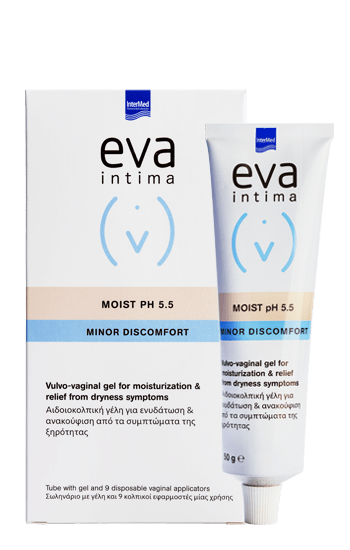 Intermed Eva Intima Moist Long Acting Vaginal Gel 9 περιέκτες