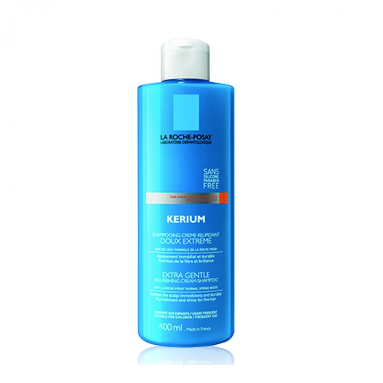 La Roche-Posay Kerium Extra Gentle Shampoo Cream 400Ml