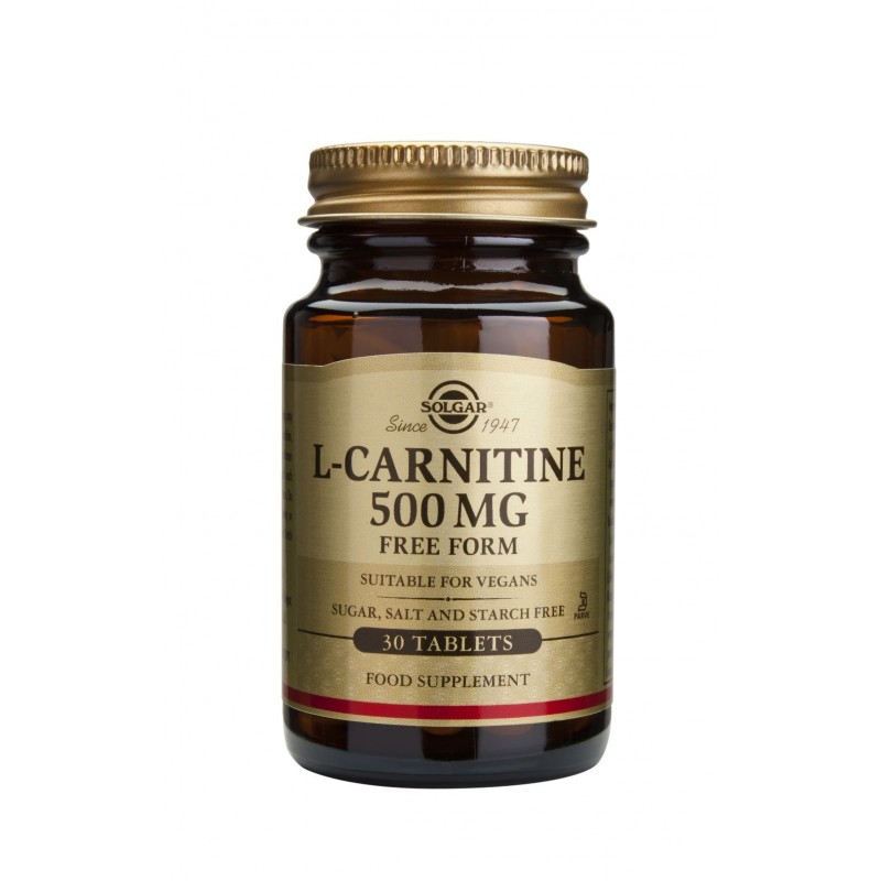 Solgar L-Carnitine 500Mg Tabs 30S