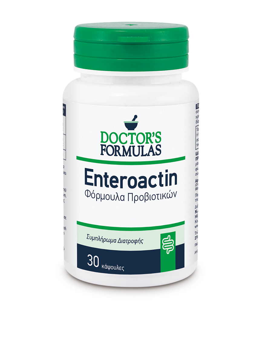 Doctor's Formulas Enteroactin Φόρμουλα Προβιοτικών 30 Δισκία