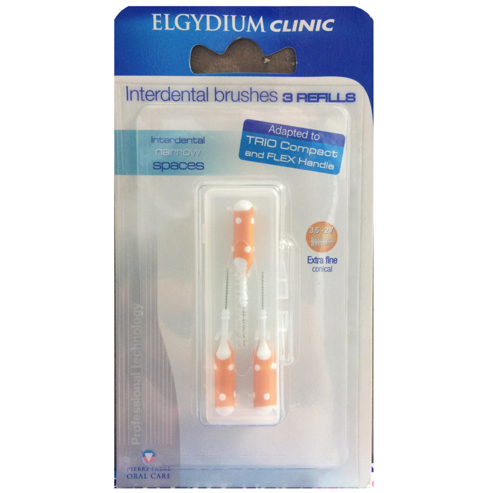 Elgydium Trio Refill Orange 0,6Mm