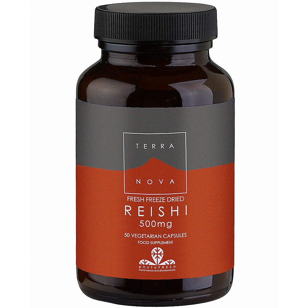 Terranova Reishi Mycelia 500mg 50Caps