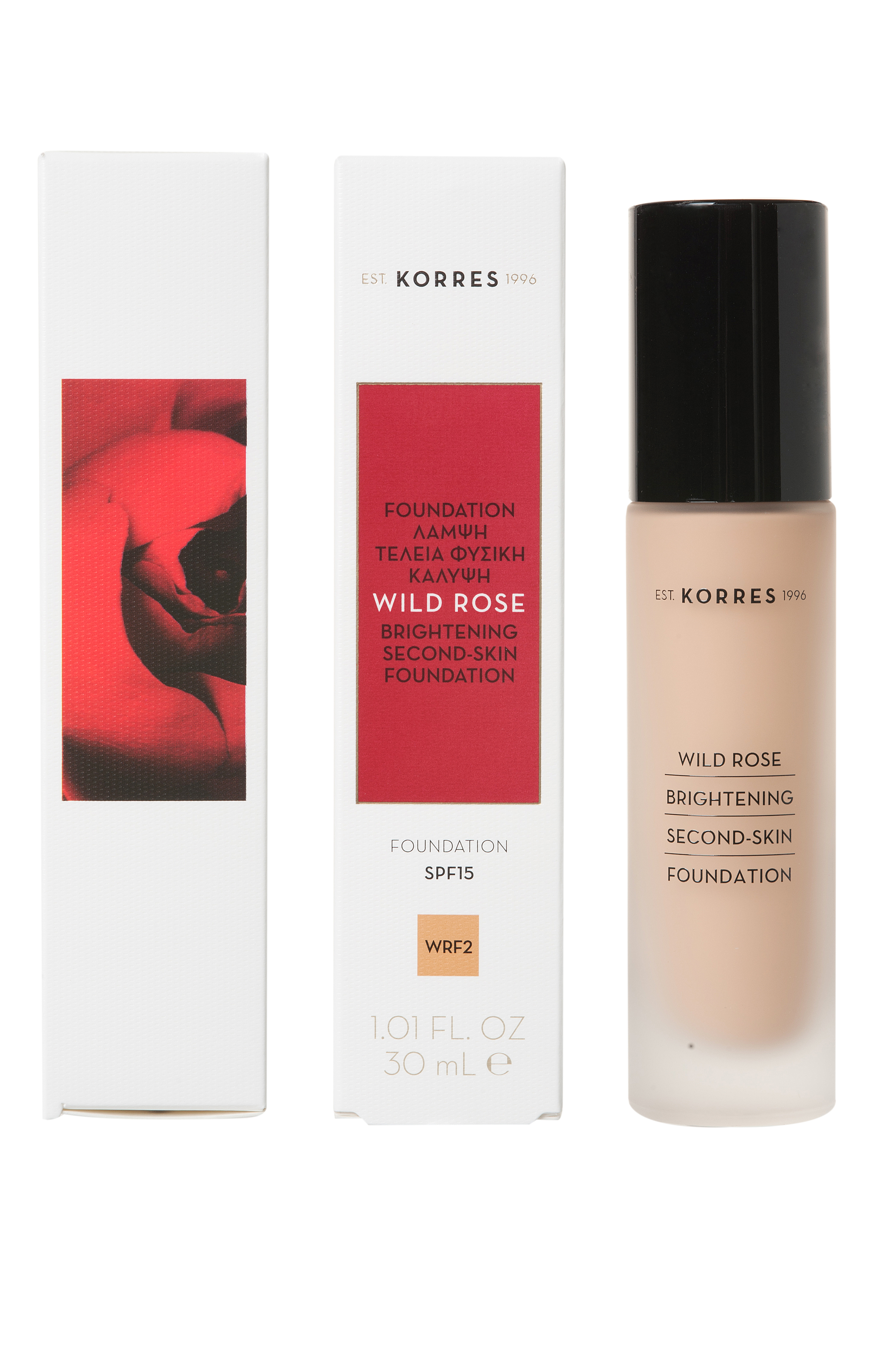 Korres Άγριο Τριαντάφυλλο Foundation SPF15 WRF2 30ml