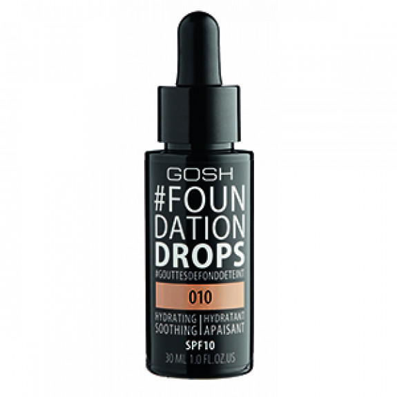 Gosh Foundation Drops 10 Tan 30ml