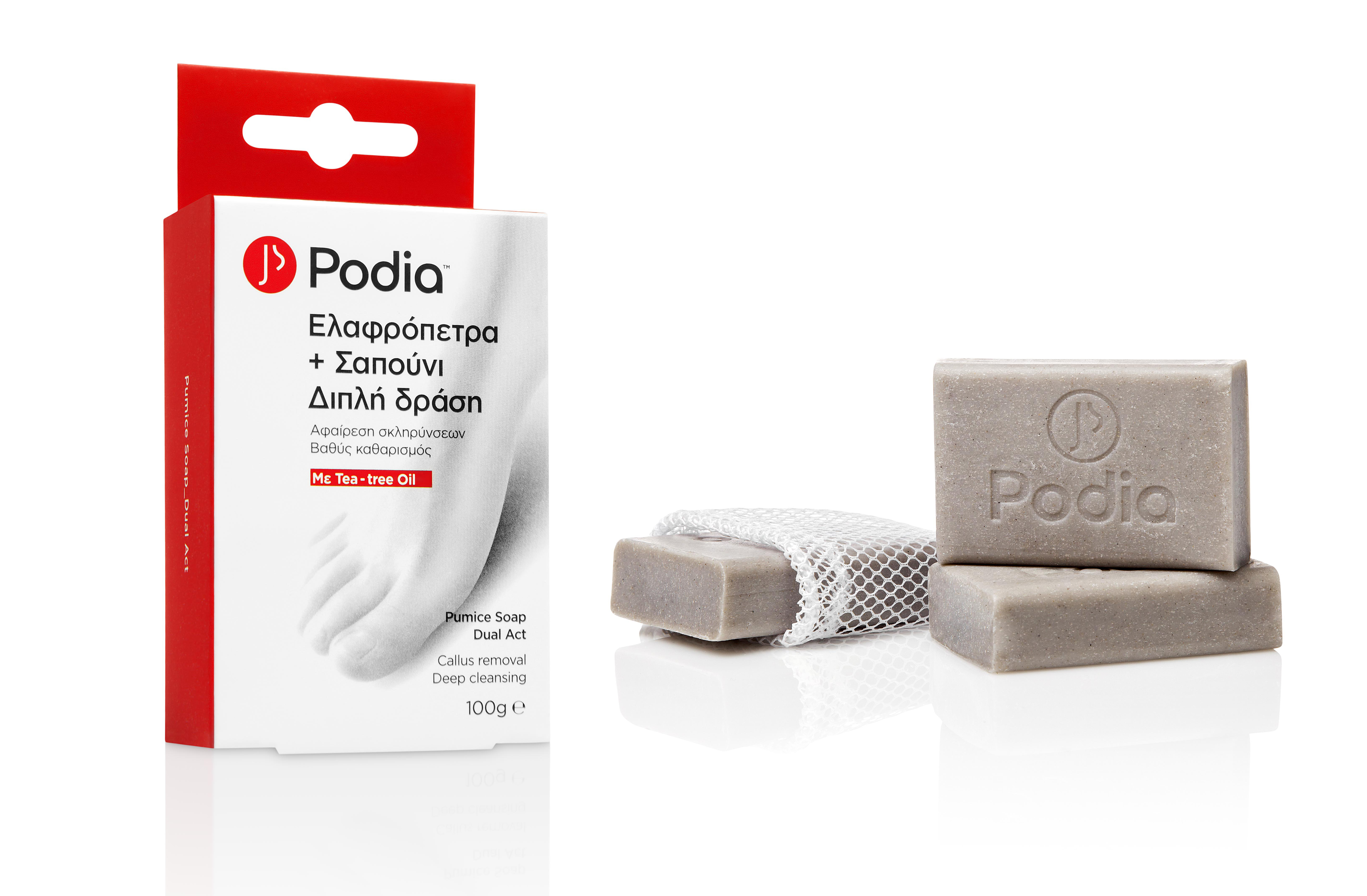 Podia Pumice Soap Dual Act 100g