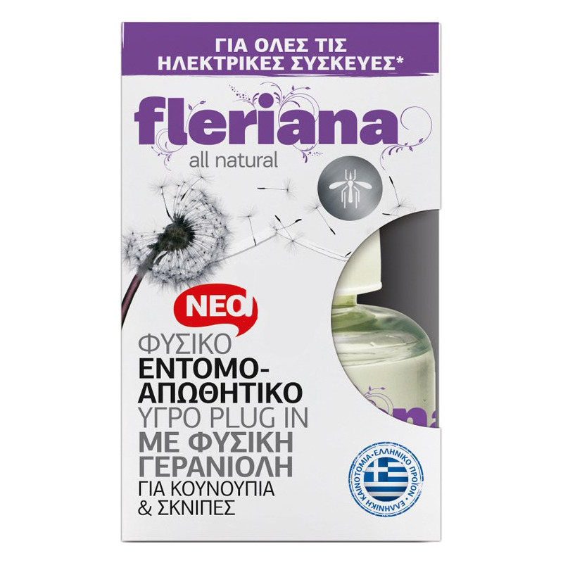 Power Health Fleriana Εντομοαπωθητικό Υγρό Plug In 30ml