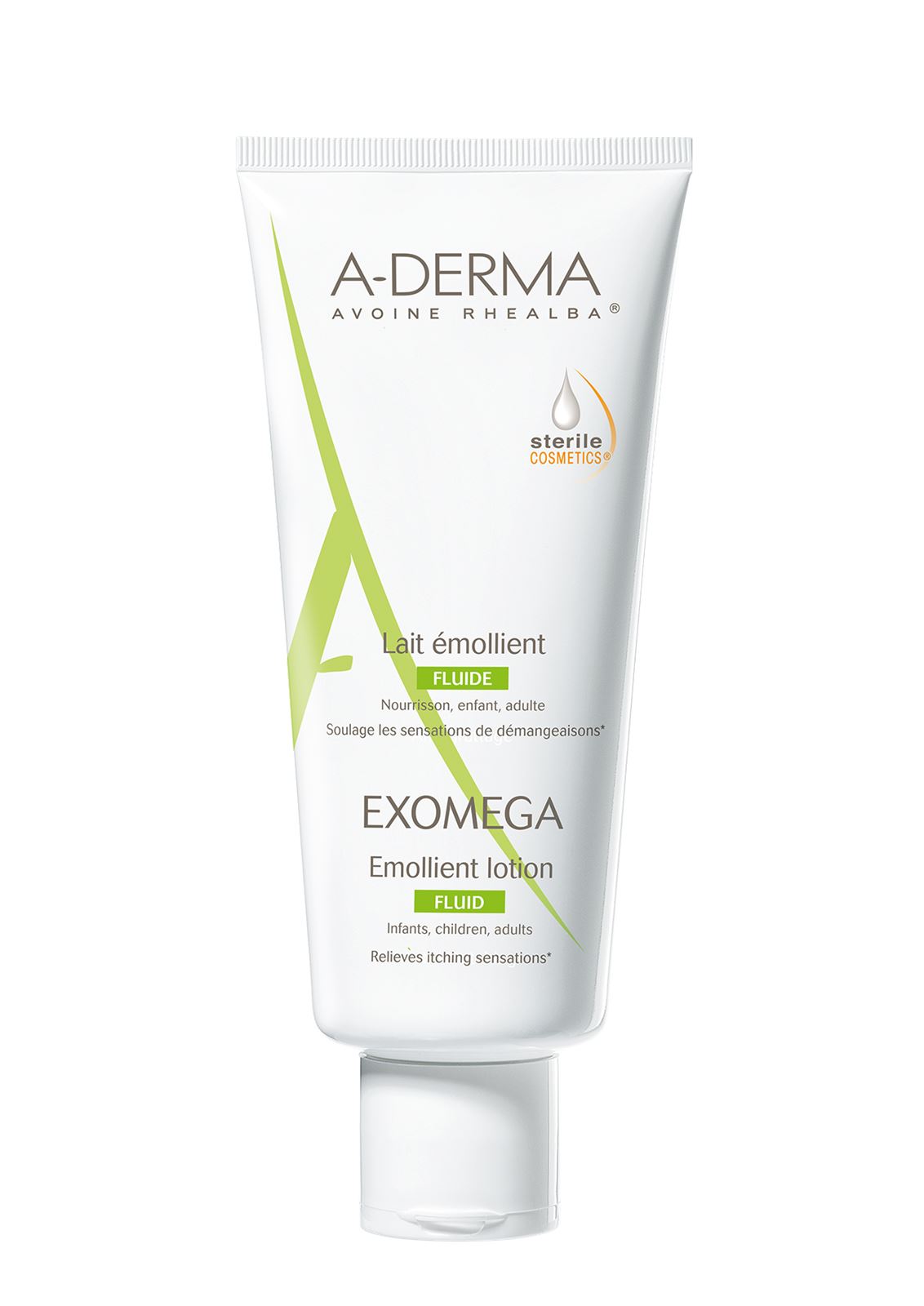 A-Derma Exomega Lait Emollient Fluid 200Ml