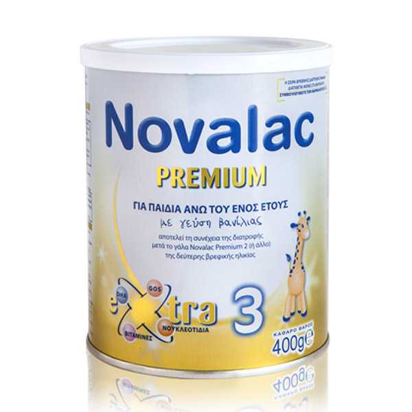 Novalac Premium 3 Γάλα Για Παιδιά Άνω Του Ενός Έτους 400g