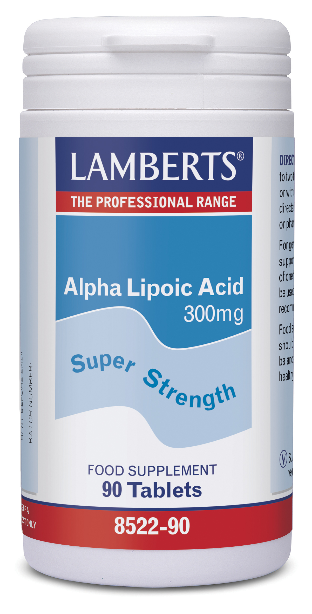 Lamberts Alpha Lipoic Acid 300Mg 90 Tabs