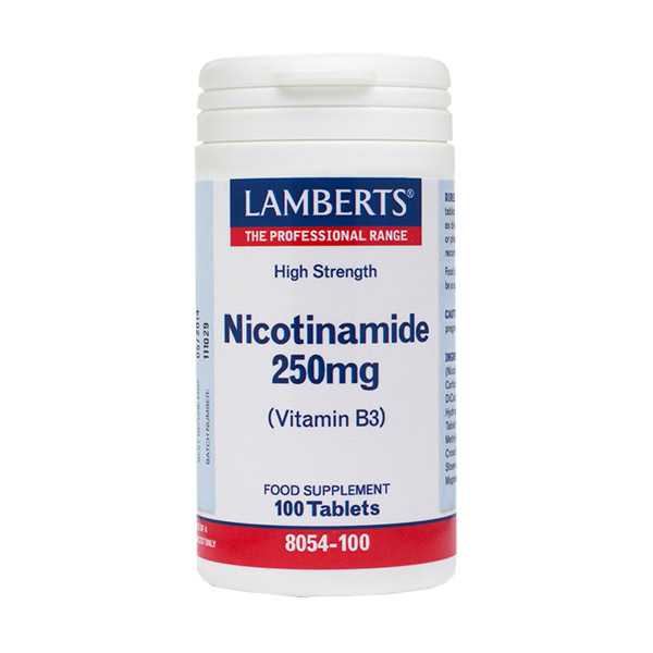 Lamberts Nicotinamide 250Mg 100tabs