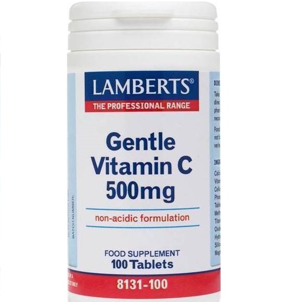 Lamberts Gentle Vitamin C 500Mg 100 Tabs