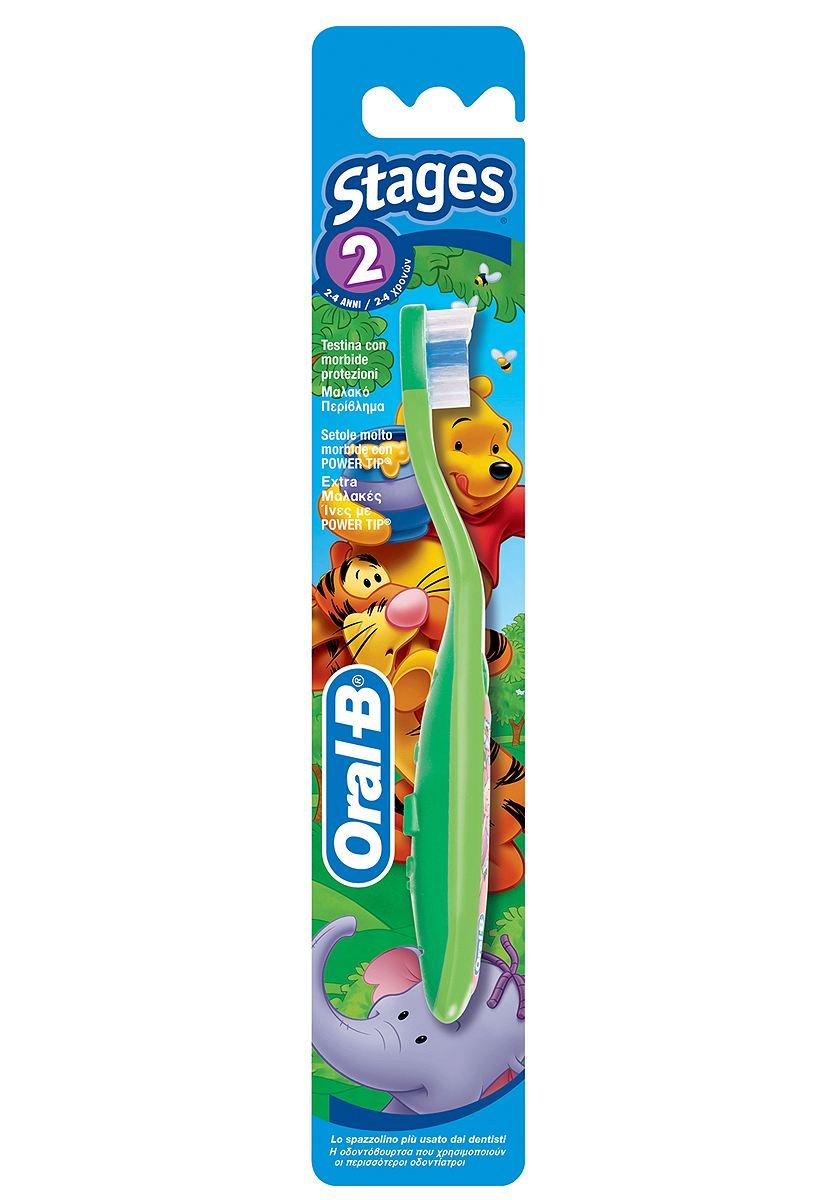 Oral-B Stages 2 Kids Toothbrush 2-4y