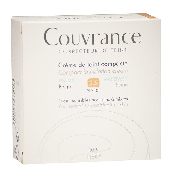 Avene Couvrance Oil-Free Beige Compact 10Gr