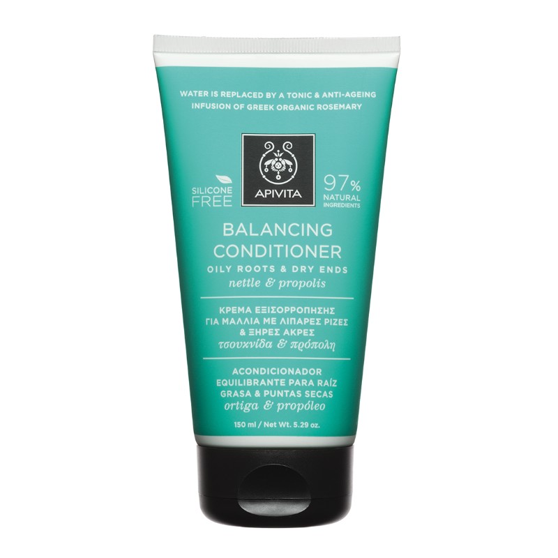 Apivita Conditioner Oily Roots Dry Ends 150Ml