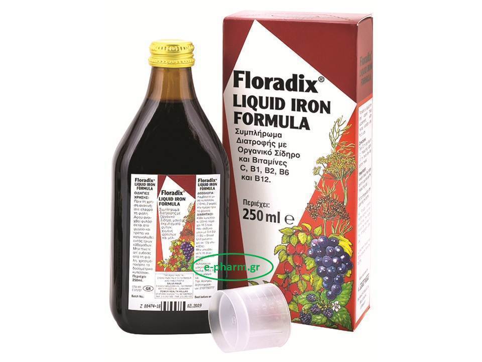 Power Health Floradix Liquid Iron Formula 250ml