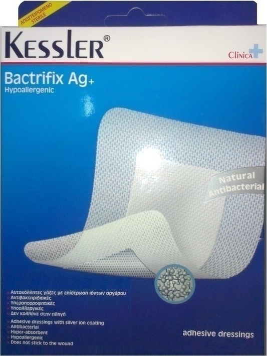 Kessler Bactrifix Ag+  5X7,2Cm κασετίνα  5Τεμ.