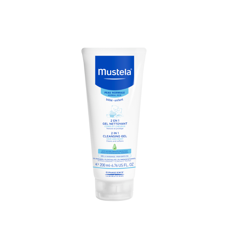 Mustela 2 IN 1 Cleansing Gel Hair and Body 200ml