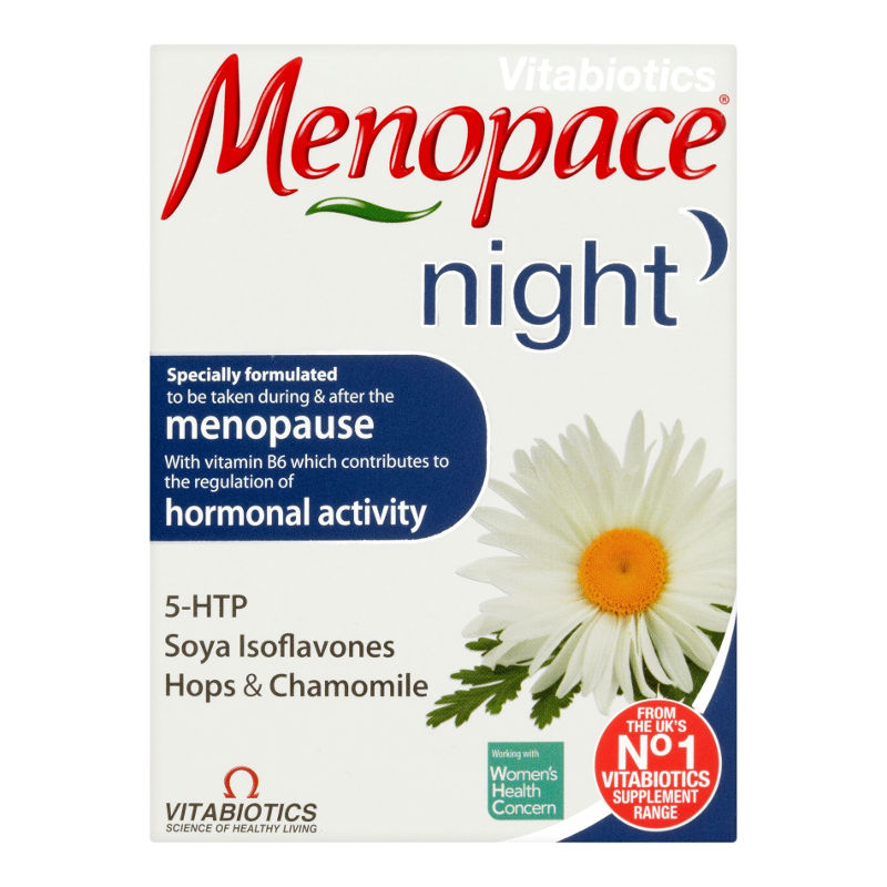 Vitabiotics Menopace Night 30 Tabs