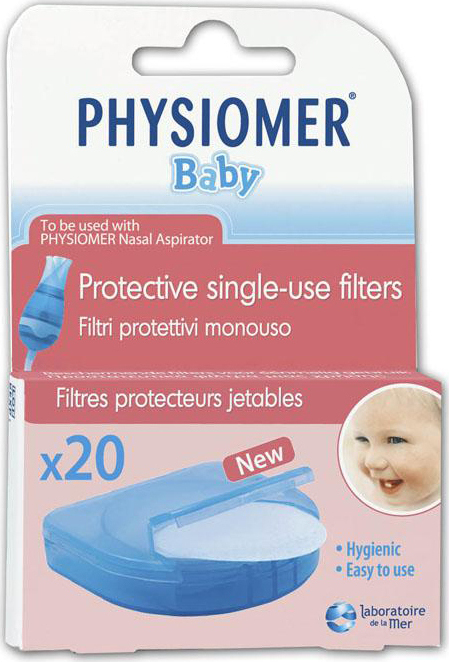 Physiomer Baby Nasal Aspirator Filters 20Τμχ