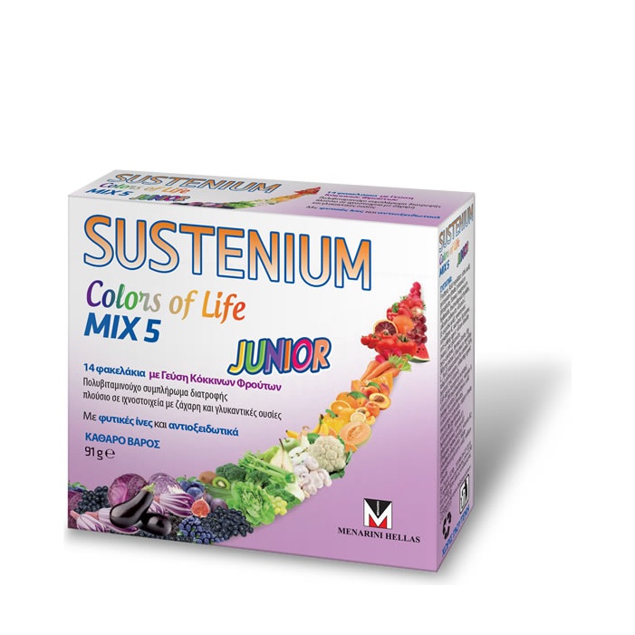 Menarini Sustenium Colors of Life Kids 14 sachets