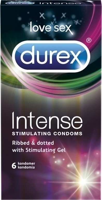 Durex Intense Stimulating Condoms 6Τμχ