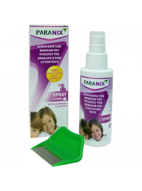 Paranix Spray 100Ml + Κτένα