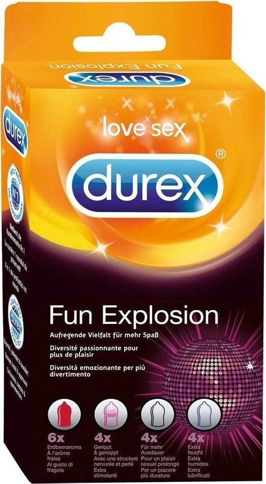 Durex Fun Explosion Συλλογή 18Τμχ
