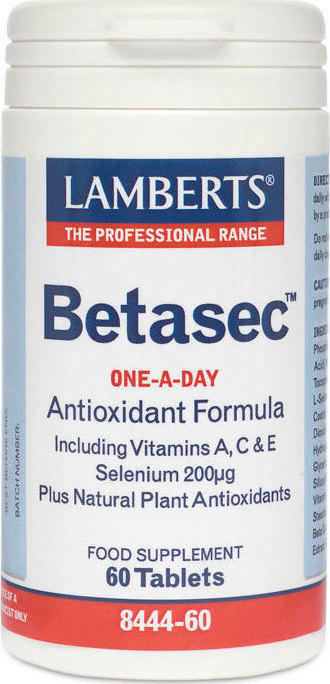 Lamberts Betasec Antioxidant 60 Tabs
