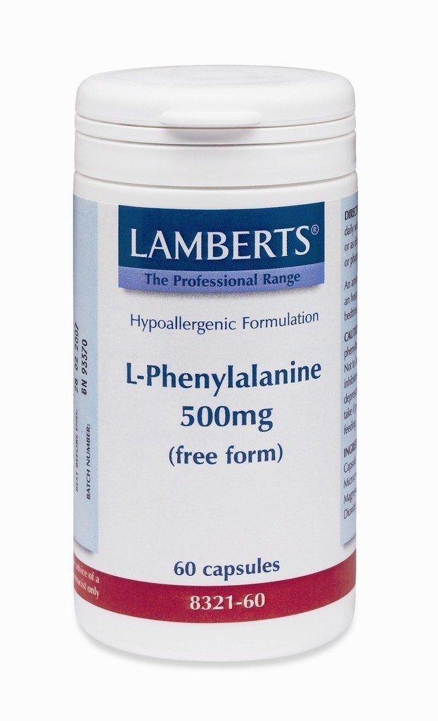 Lamberts L-Phenylalanine 60 Caps