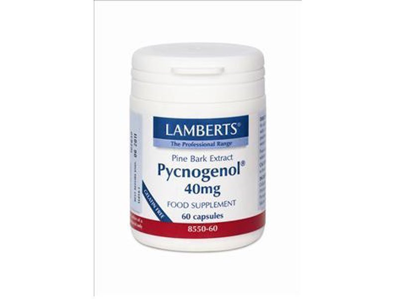 Lamberts Pycnogenol 40Mg 60 Caps