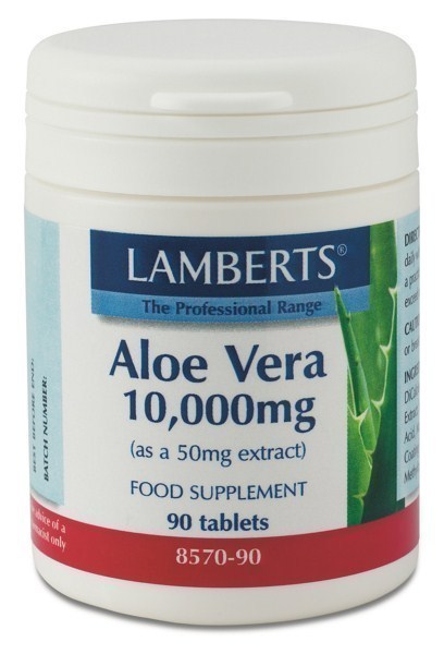 Lamberts Aloe Vera 10000mg 90 Tabs