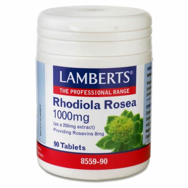 Lamberts Rhodiola Rosea 90 Tabs