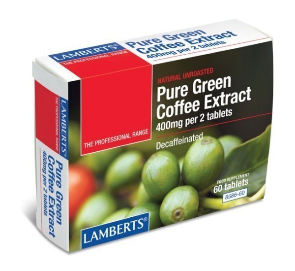 Lamberts Pure Green Coffee Extract 60 Tabs
