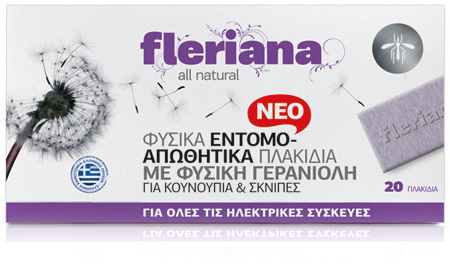 Power Health Fleriana Εντομοαπωθητικά Πλακίδια 20 Τεμάχια