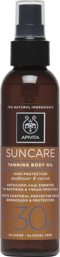 Apivita Sunbody Oil Spf 30 150Ml