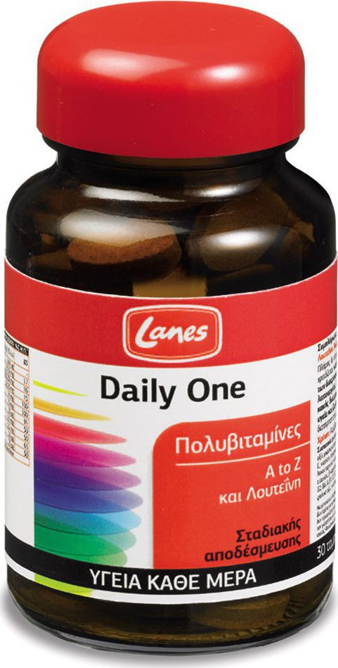 Lanes Multi Πολυβιταμίνη Daily One 30 Δισκία