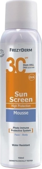 Frezyderm Sun Screen Mousse Spf30 150Ml