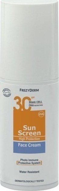 Frezyderm Sun Screen Face Cream Spf30 50Ml