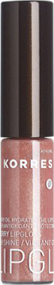 Korres Lip Gloss Με 'Ελαιο Από Κεράσι 32 Μπεζ Ροζ