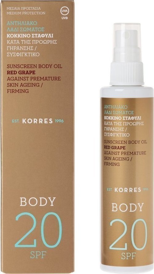 Korres Red Grape Spf20 Spray Body 100ML