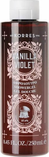 Korres Vanilla Violet Αφρόλουτρο 250ML