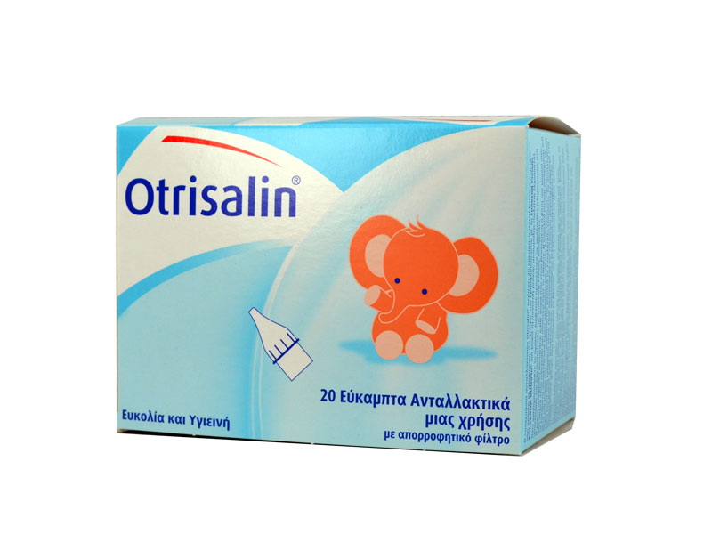 Otrisalin Nasal Aspirator Ανταλλακτικά 20τεμάχια