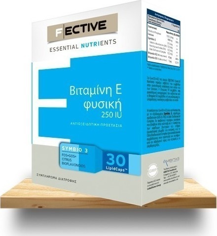 F Ective Vitamin E 250 IU 30 Lipidcaps