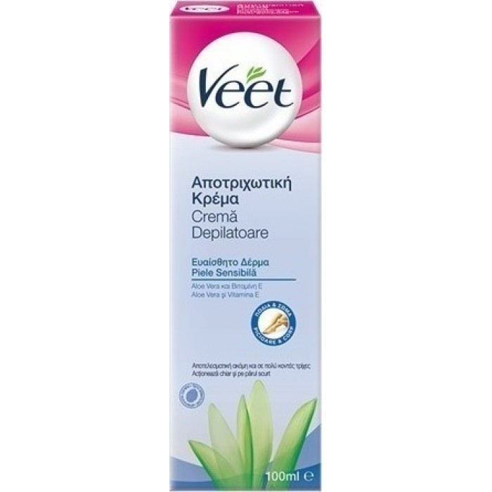 Veet Cream Aloe Ευαίσθητα 100Ml