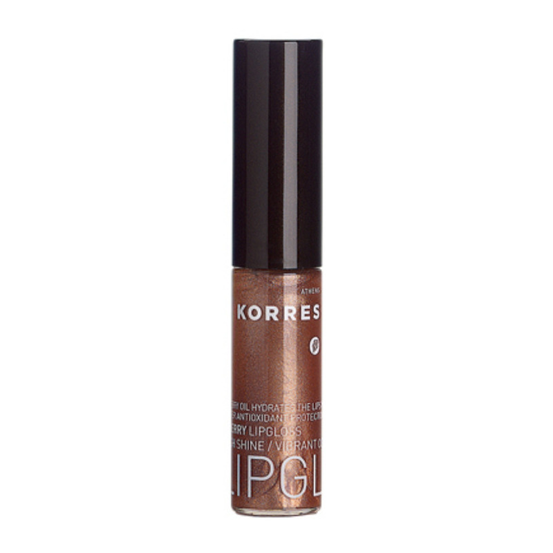 Korres Lip Gloss Με 'Ελαιο Από Κεράσι 37 Χρυσό Καφέ