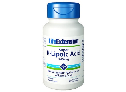 Life Extension Super R-Lipoic Acid 240Mg 60 Vegicaps