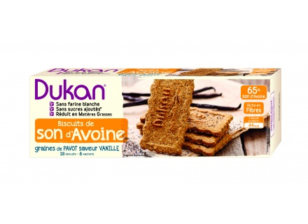 Dukan Μπισκότα Βρώμης Με Γεύση Βανίλια