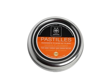 Apivita Pastilles Παστίλιες Για Τον Πονεμένο Λαιμό Και Το Βήχα Με Γλυκόριζα & Πρόπολη